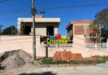 Casa com 3 dormitórios à venda, 130 m² por r$ 450.000,00 - balneário das conchas - são pedro da aldeia/rj