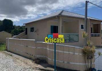 Casa com 1 dormitório para alugar, 50 m² por r$ 1.200,00/mês - campo redondo - são pedro da aldeia/rj