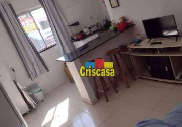 Casa com 1 dormitório à venda, 80 m² por r$ 125.000,00 - porto da aldeia - são pedro da aldeia/rj