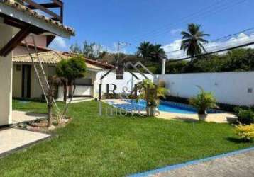 Linda casa com 542m² a.t. e 380m² a.c. a 30m da praia de itapuã