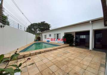 Casa com 4 dormitórios para alugar, 396 m² por r$ 4.960,00/mês - jardim alfa - santa bárbara d'oeste/sp