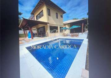 Casa com 4 quartos à venda em geribá - rj