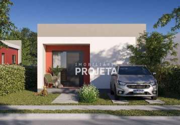 Casa com 2 dormitórios à venda, 43 m² - residencial alta vista - presidente prudente/sp