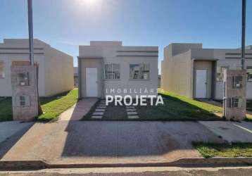 Casa com 2 dormitórios à venda, 44 m² - residencial minerva 2 - presidente prudente/sp