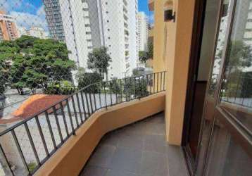 Apartamento com 120m em moema., com 3 dor. 2 vagas, sacada