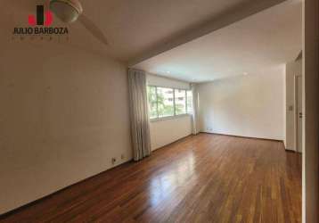 Apartamento em moema pássaros, 140m2, 2 vagas de garagem