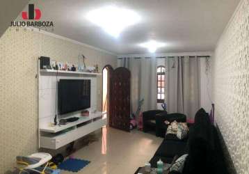 Sobrado com 3 dormitórios 1 suíte 2 vagas - área gourmet à venda, 194 m² por r$ 720.000 - vila silveira - guarulhos/sp