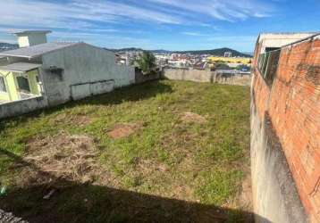 Terreno à venda na rua orleans, 71, passa vinte, palhoça, 300 m2 por r$ 320.000