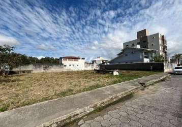 Terreno à venda na rua daniel carlos weingartner, 00, centro, palhoça, 361 m2 por r$ 399.000