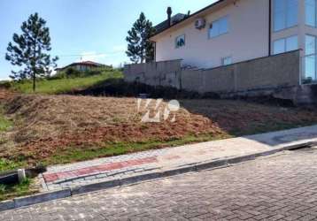 Terreno em condomínio fechado à venda na rua prefeito reinoldo alves, passa vinte, palhoça, 300 m2 por r$ 427.000