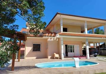 Casa com 4 quartos à venda na rua iporanga, 251, praia do sonho, palhoça, 280 m2 por r$ 1.300.000