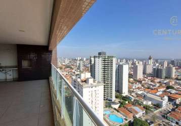 Apartamento com 4 dormitórios à venda, 202 m² por r$ 1.675.000,00 - cidade alta - piracicaba/sp