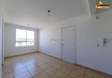 Apartamento para aluguel, 2 quartos, 1 vaga, quintino - divinópolis/mg