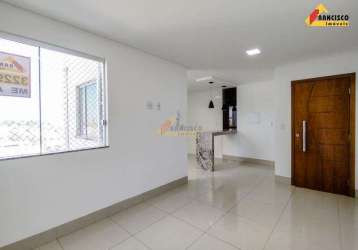 Apartamento cobertura para aluguel, 3 quartos, 1 suíte, 2 vagas, santa rosa - divinópolis/mg