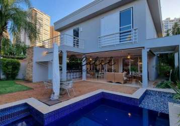 Casa com 4 dormitórios à venda, 430 m² por r$ 3.200.000,00 - jardim botânico - ribeirão preto/sp