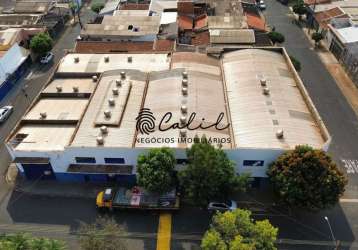 Pavilhão/galpão industrial com 1.700m² para locação por r$ 8.000,00 - ipiranga - ribeirão preto/sp