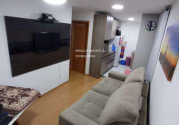 Apartamento com 2 quartos à venda no parque campo bonito, indaiatuba , 44 m2 por r$ 289.000