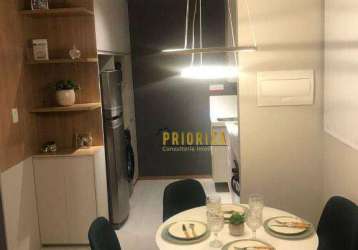 Apartamento à venda, 41 m² por r$ 196.900,00 - lar montreal - sorocaba/sp