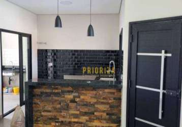 Casa com 3 dormitórios à venda por r$ 600.000,00 - condomínio villaggio ipanema i - sorocaba/sp