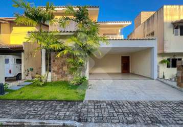 Casa à venda em pitimbu (natal/rn) | condomínio parco della veritá | 4/4 sendo 3 suítes - 200m²