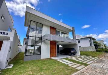 Casa para locação em pitimbu (natal/rn) i condomínio sunset | 5/4 sendo 4 suítes - 275m²