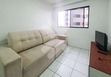 Apartamento à locação em ponta negra (natal/rn) | residencial ecogarden | 2 quartos - 47m² - mobiliado