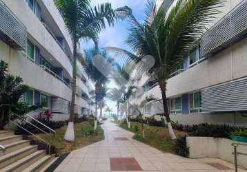 Flat mobiliado à venda em ponta negra (natal/rn) | ponta negra beach residence | 1 suíte - 37m²