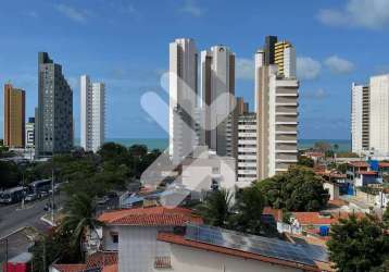 Apartamento à locação em ponta negra (natal/rn) | condomínio ponta negra brasil | 2/4 sendo 1 suíte - 50m²