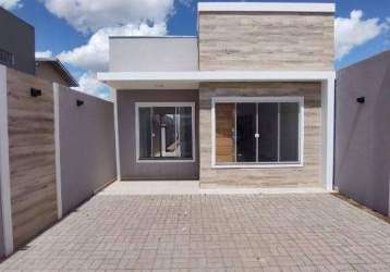 Casa com 3 dormitórios à venda, 98 m² por r$ 500.000,00 - brasília - cascavel/pr