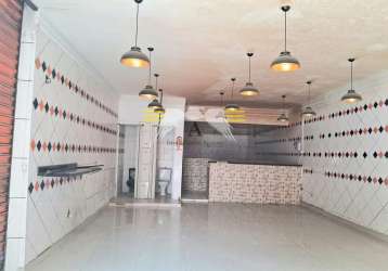 Oportunidade única!!!! salão comercial espaçoso e funcional, 130m2, com 2 banheiros, localização pr