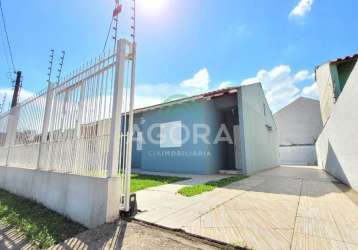 Ótima casa térrea de 2 (dois) dormitórios, localizada no bairro est. velha em canoas.