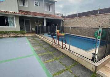 Sobrado com 3 dormitórios à venda por r$ 900.000,00 - jardim real - praia grande/sp