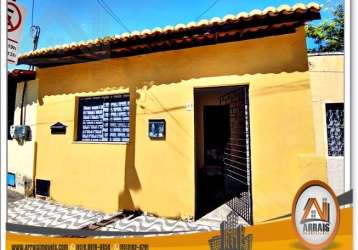 Casa plana no montese com 3 dormitorios e com 180 m² por r$ 249.000 - montese - fortaleza/ce