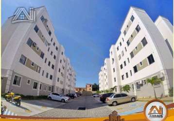 Apartamento com 2 dormitórios à venda, 45 m² por r$ 220.000,00 - maraponga - fortaleza/ce