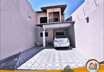 Casa com 4 dormitórios à venda, 165 m² por r$ 398.000,00 - passaré - fortaleza/ce