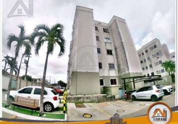 Apartamento com 2 dormitórios à venda, 42 m² por r$ 190.000,00 - maraponga - fortaleza/ce