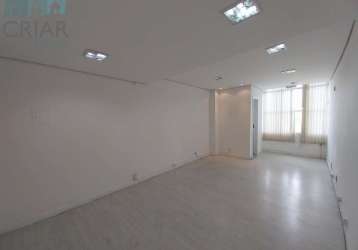 Sala comercial para locação em belo horizonte, ouro preto, 1 banheiro