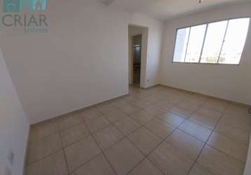 Apartamento para locação em contagem, vila santa luzia, 2 dormitórios, 1 banheiro, 1 vaga