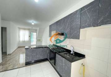 Casa com 2 dormitórios para alugar, 54 m² por r$ 2.468,00/mês - jardim nova cidade - guarulhos/sp