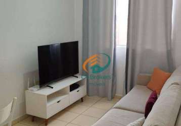 Apartamento com 2 dormitórios à venda, 50 m² por r$ 200.000,00 - jardim nova cidade - guarulhos/sp