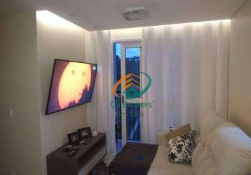 Apartamento com 3 dormitórios à venda, 57 m² por r$ 335.000,00 - jardim las vegas - guarulhos/sp