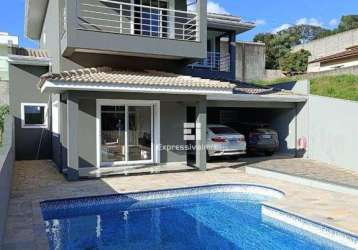 Casa com 3 dormitórios à venda, 280 m² por r$ 1.100.000,00 - condomínio largos de são pedro - morungaba/sp