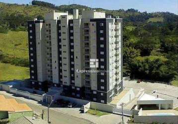 Apartamento com 2 dormitórios à venda, 54 m² por r$ 290.000,00 - edifício green ville residencial - itatiba/sp