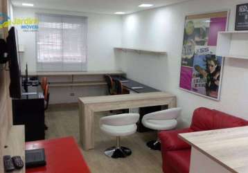 Sala para alugar por r$ 2.300,00/mês - vila eldízia - santo andré/sp