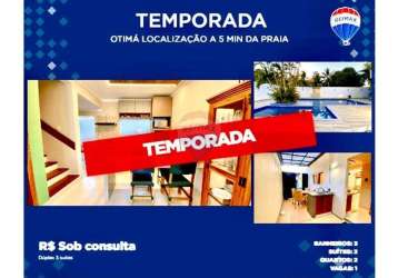 'refúgio perfeito: duplex mobiliado em coroa vermelha'