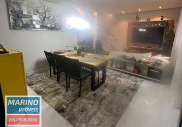 Sobrado com 4 dormitórios à venda, 280 m² por r$ 1.500.000,00 - vila rosa - são bernardo do campo/sp