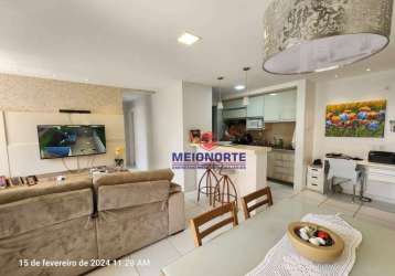 Apartamento com 2 dormitórios à venda, 74 m² por r$ 490.000 - calhau - são luís/ma