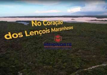 Área à venda, 10550000 m² por r$ 50.000.000 - olho dagua - santo amaro do maranhão/ma