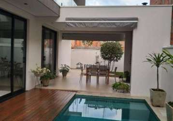 Casa com 3 dormitórios à venda, 227 m² por r$ 1.250.000,00 - portal ville flamboyant - porto feliz/sp