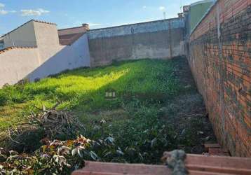 Terreno à venda, 300 m² por r$ 250.000,00 - jardim américa - boituva/sp